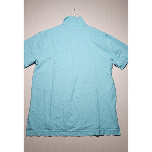 Tommy Hilfiger Polo Shirt Men’s Large Blue Short Sleeve Casual New Without Tags - Picture 3 of 3